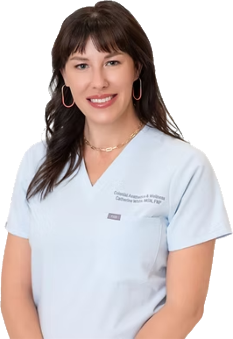 Catherine White, MSN, FNP-C, Family Nurse Practitioner at Colonial Aesthetics & Wellness in Williamsburg, Virginia