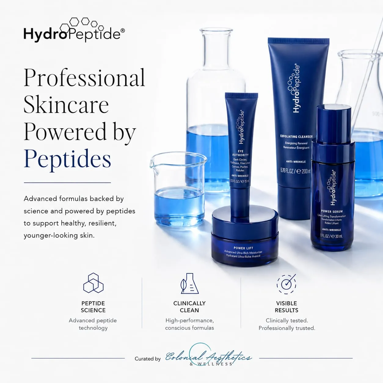 HydroPeptide logo