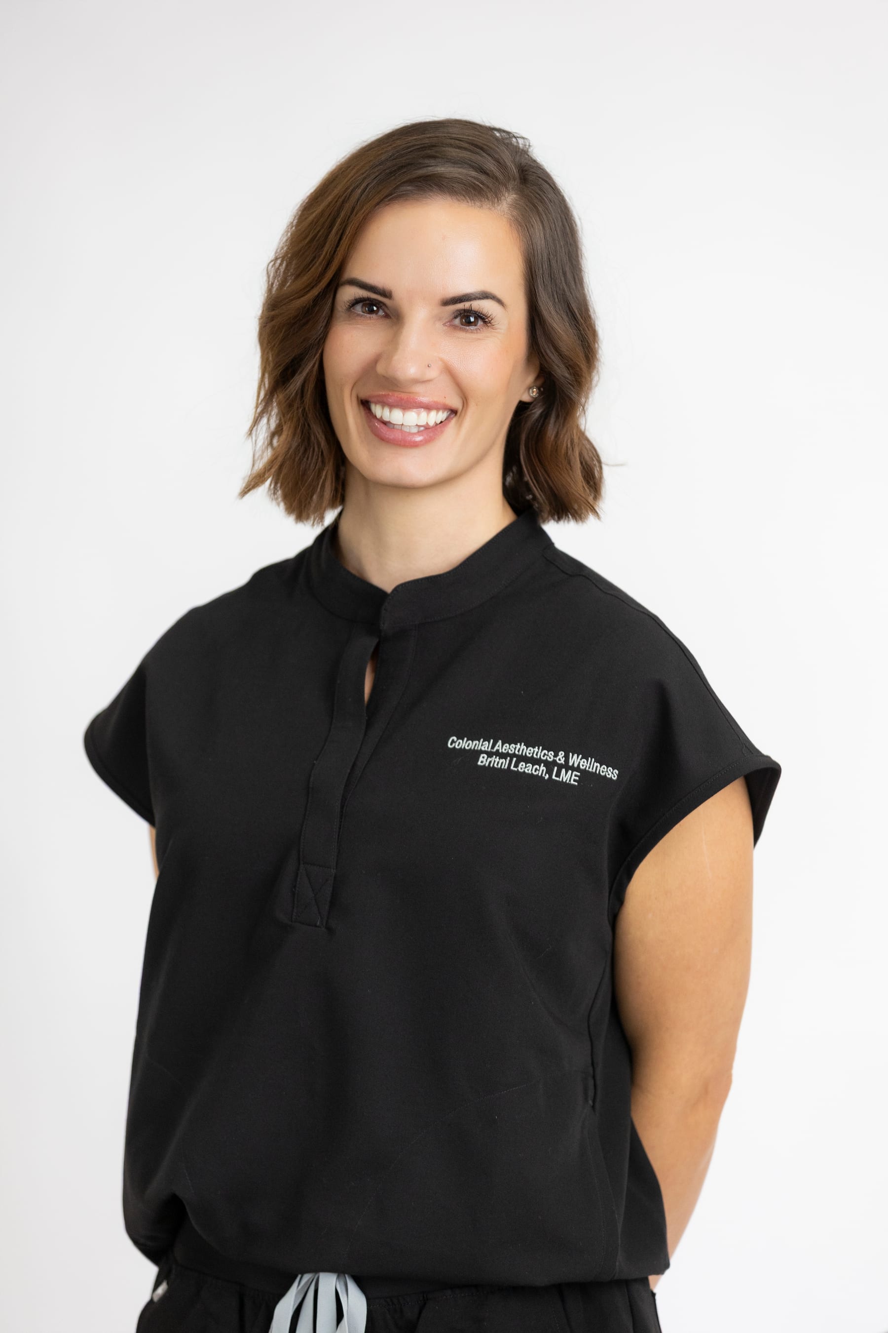 Portrait of Britni Leach — Master Esthetician at Colonial Aesthetics & Wellness
