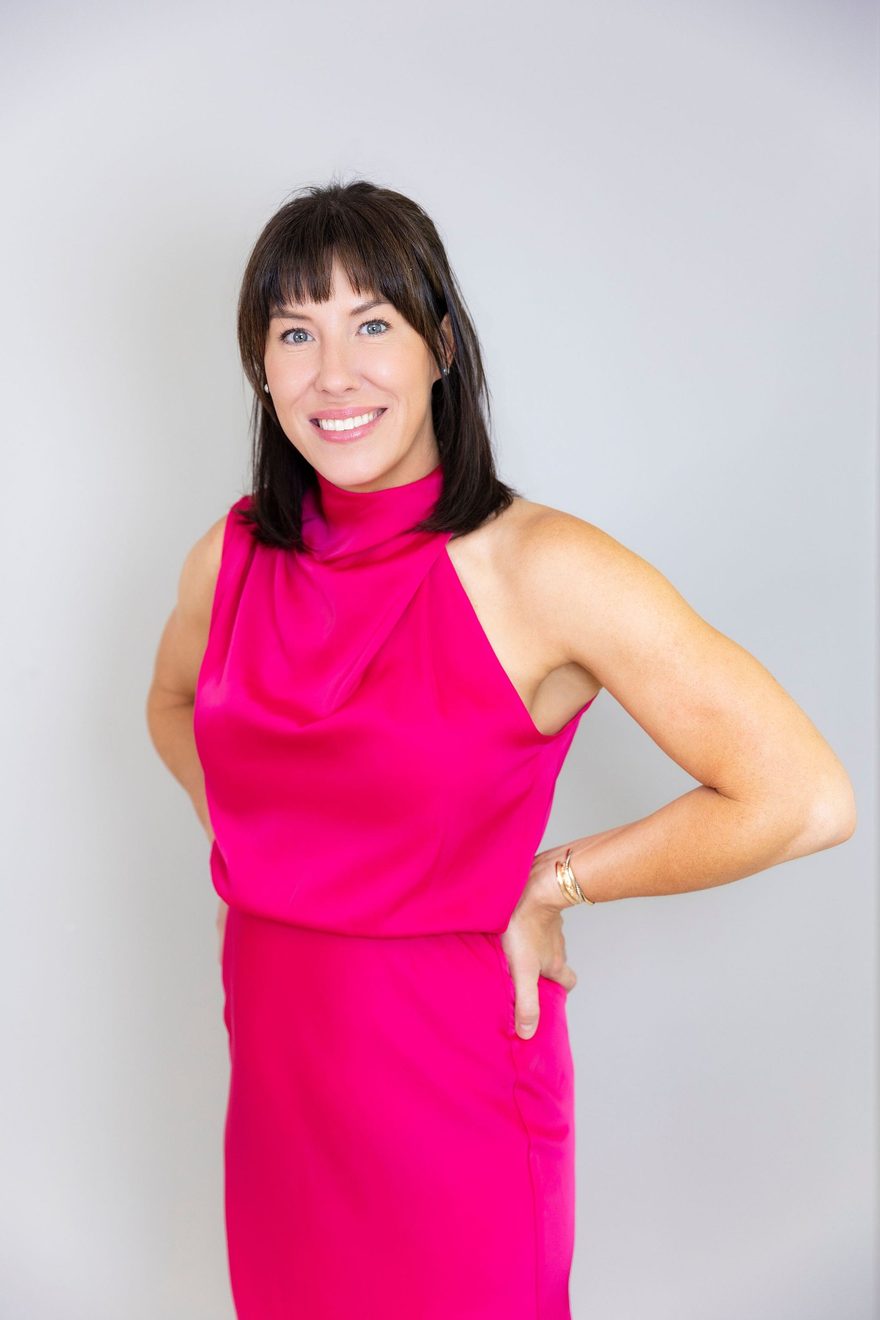Studio portrait of Catherine 'Cat' White, MSN, FNP-C — Co-Owner of Colonial Aesthetics & Wellness